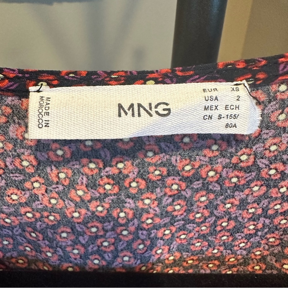Mango Floral Pattern Summer Dress - Picture 3 of 3